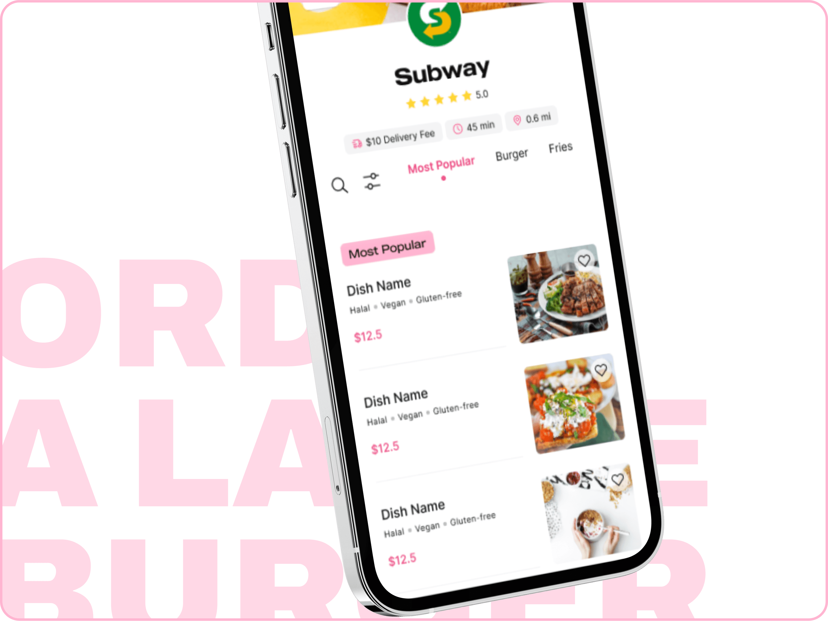Delivery Domain - Active Order Image