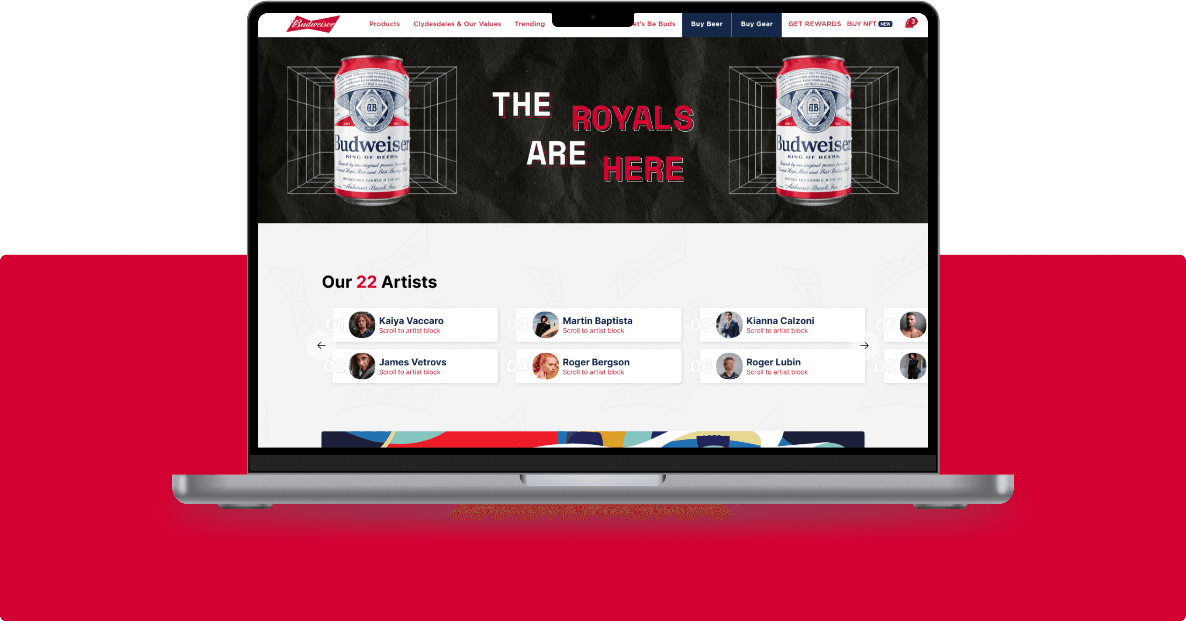 Budweiser - Laptop Widget Image