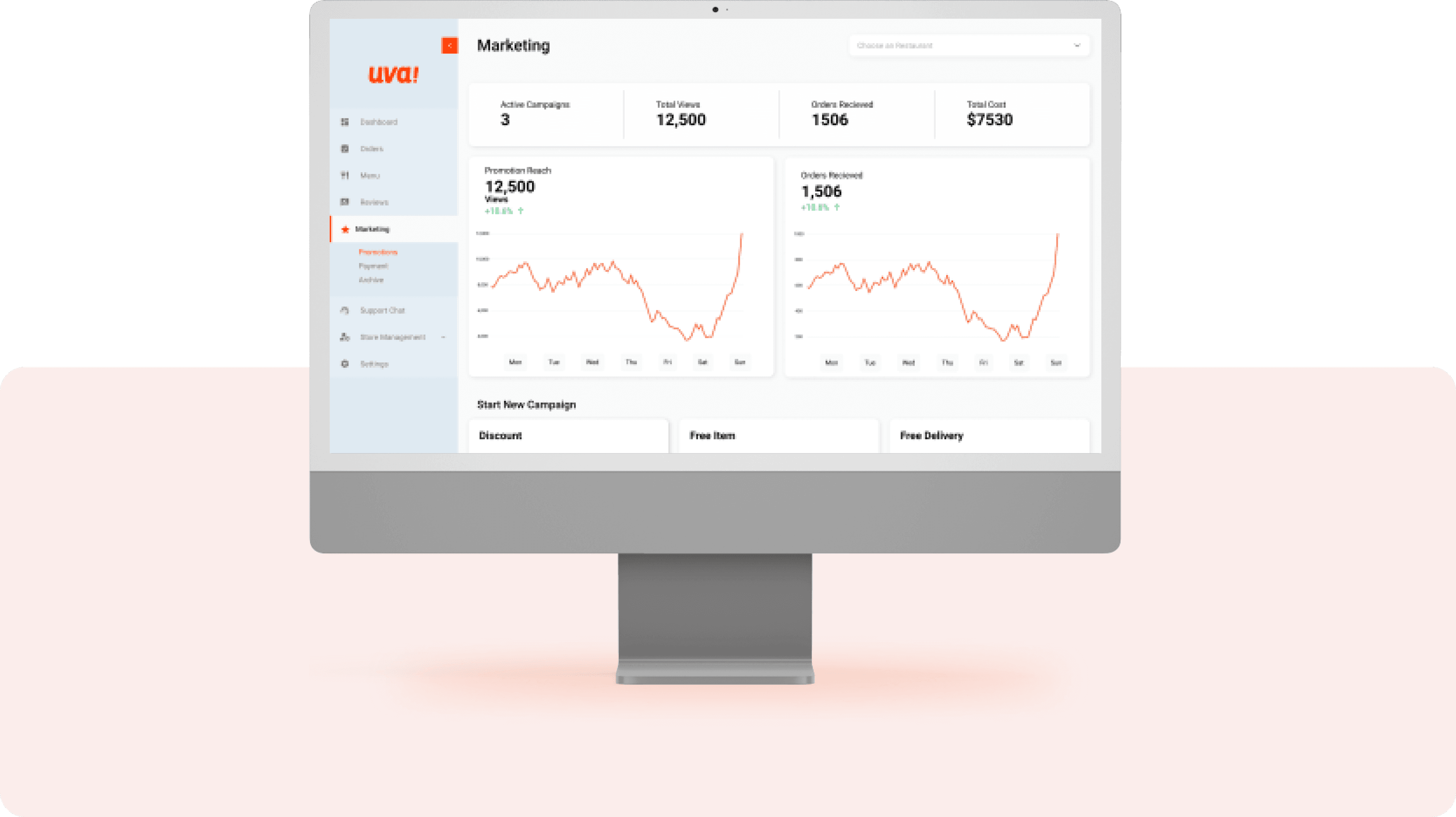 UVA - Merchant Dashboard