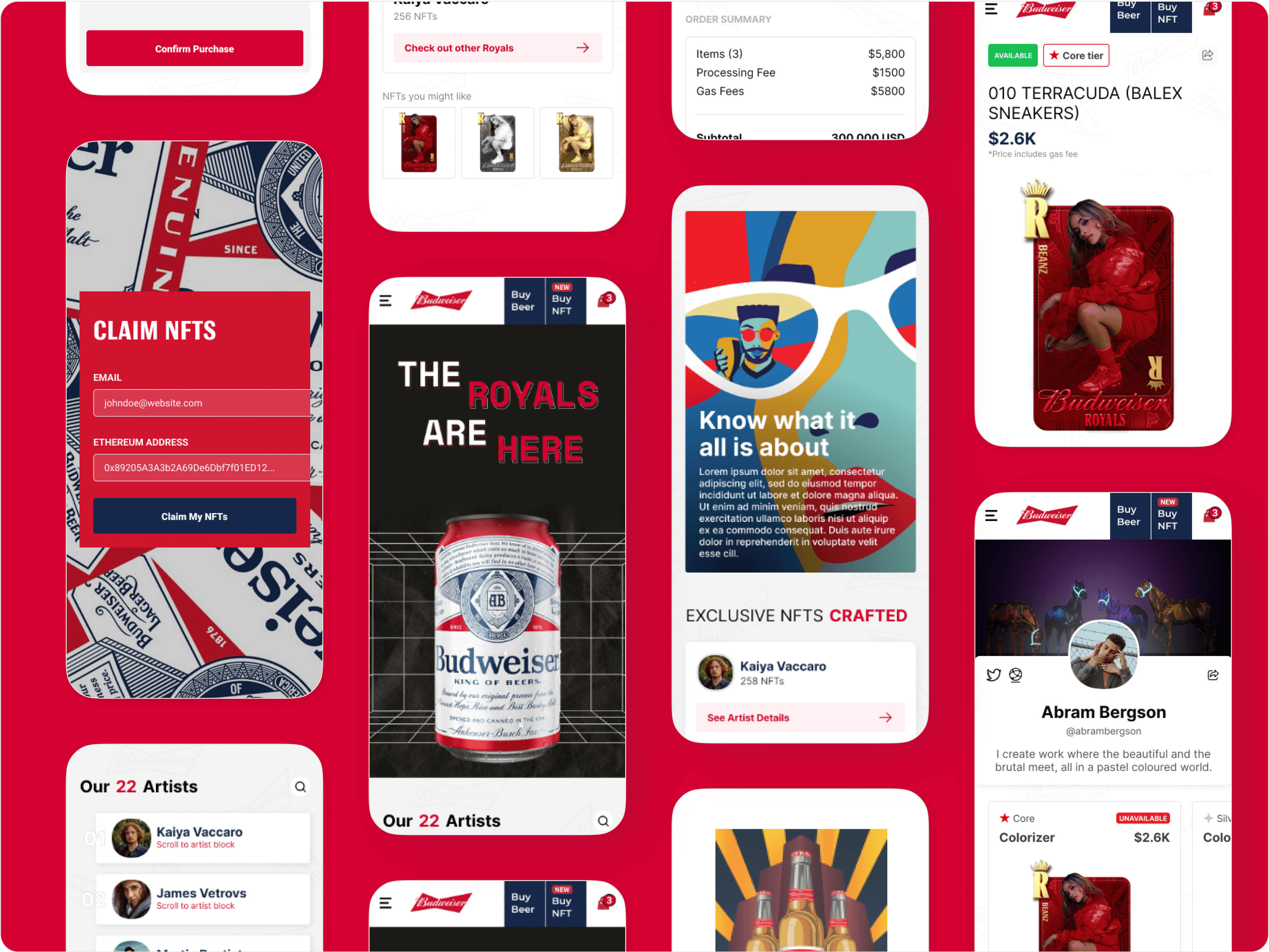 Budweiser - Mobile Widgets Image