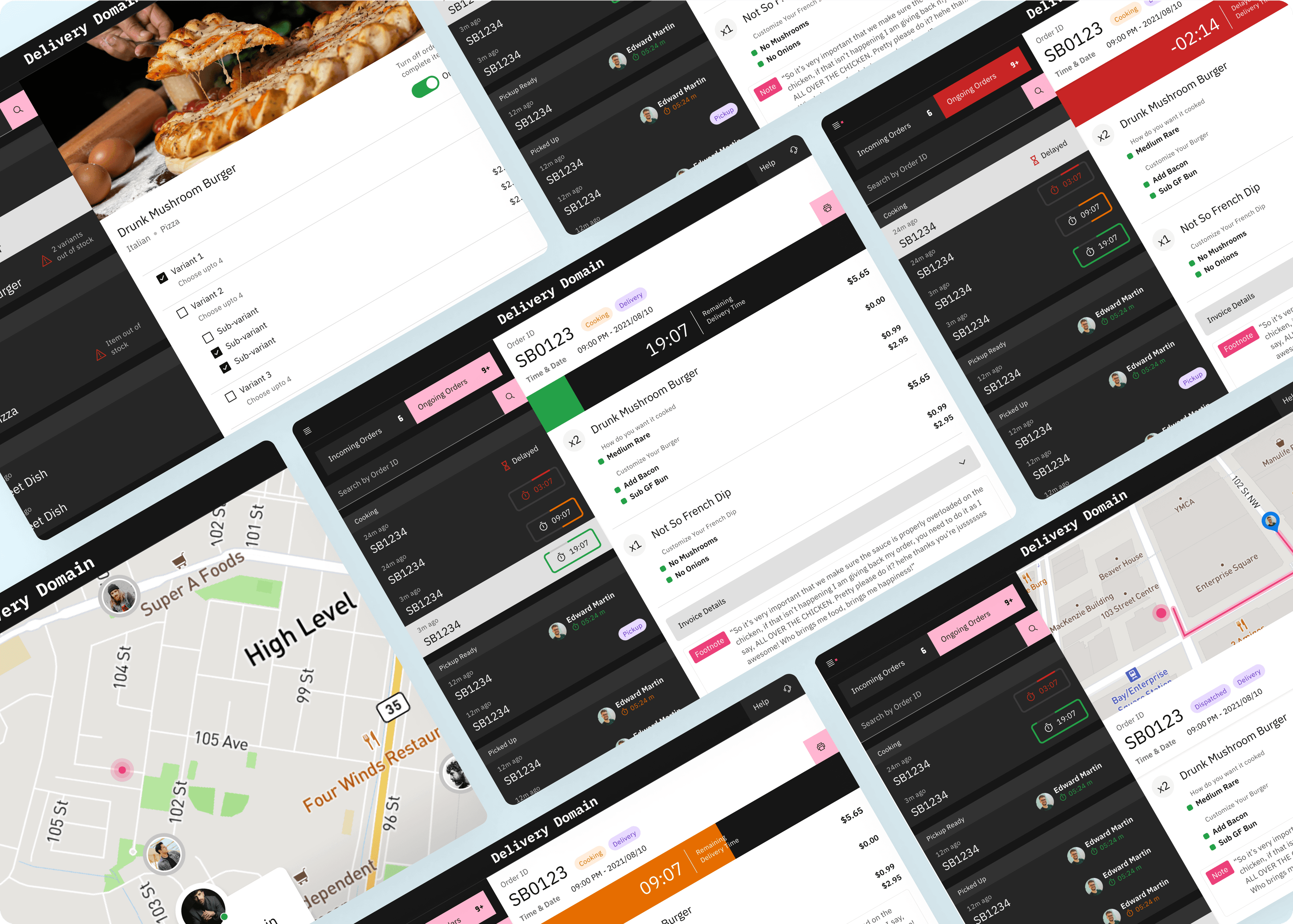 Delivery Domain - Resturant Tablet Image