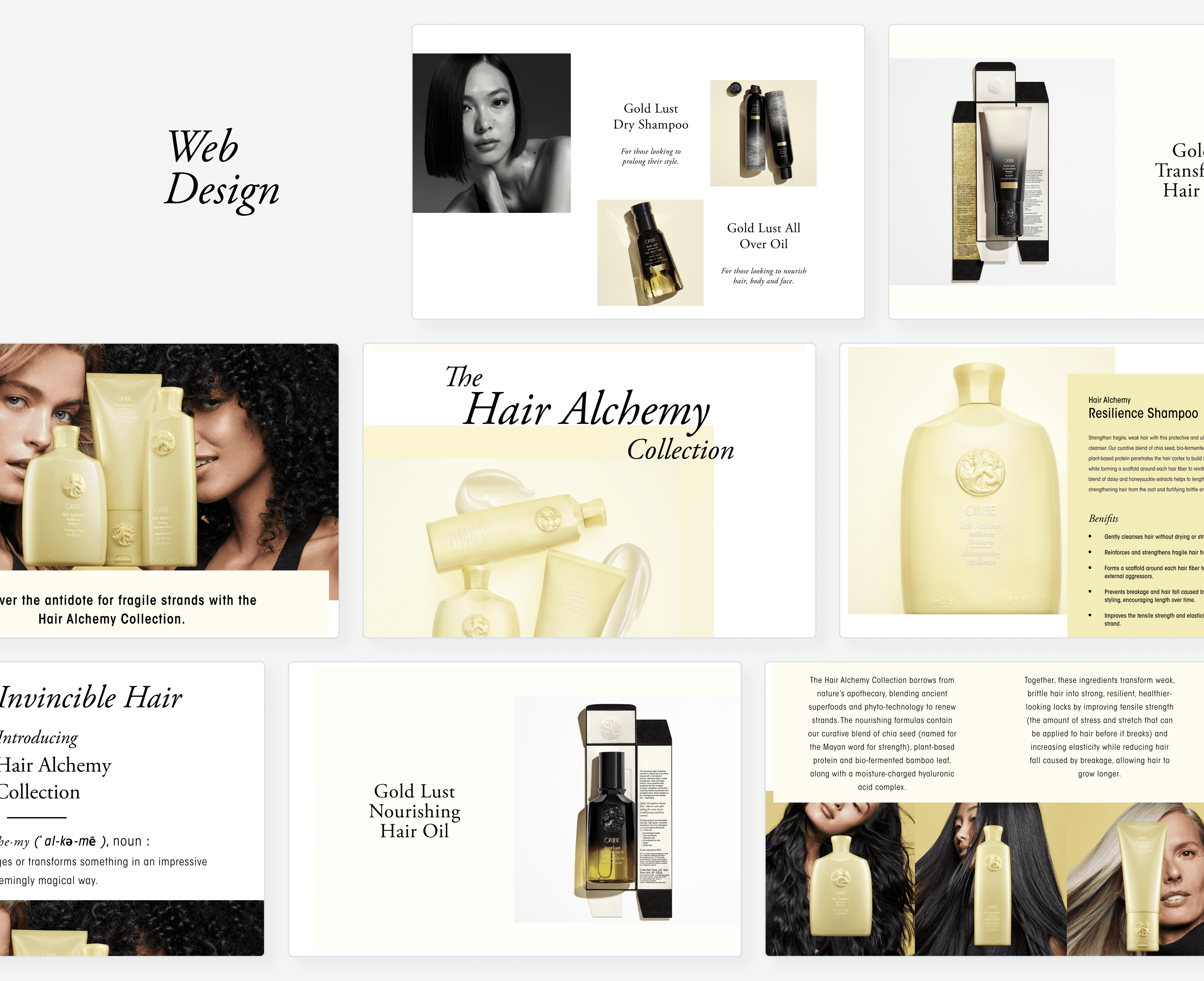 Oribe - Website Design Widgets Image