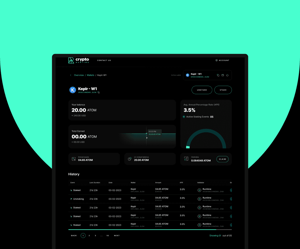 Republic Runtime App Screenshots